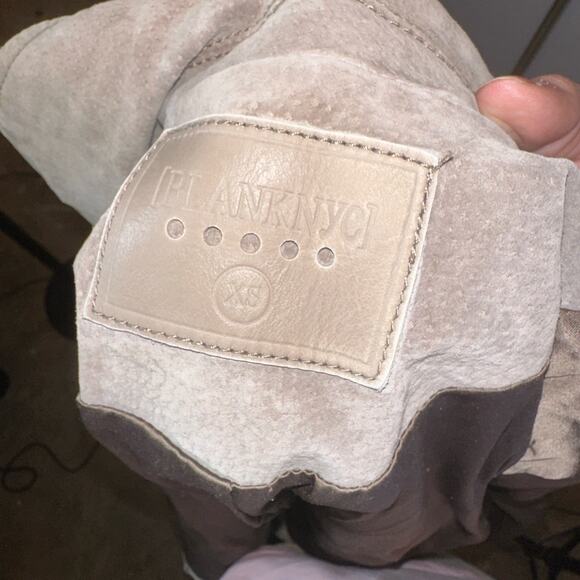 BLANKNYC Gray Suede Moto Jacket Size XS - Picture 5 of 10